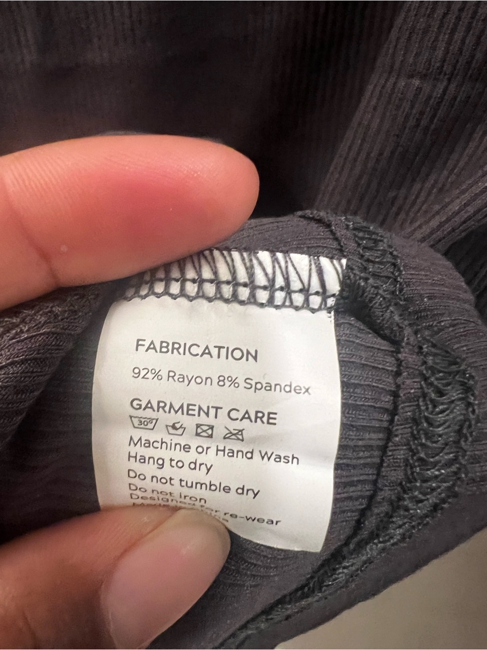 NWT Basic Soft Rib Mockneck Tank Top - Picture 5 of 5